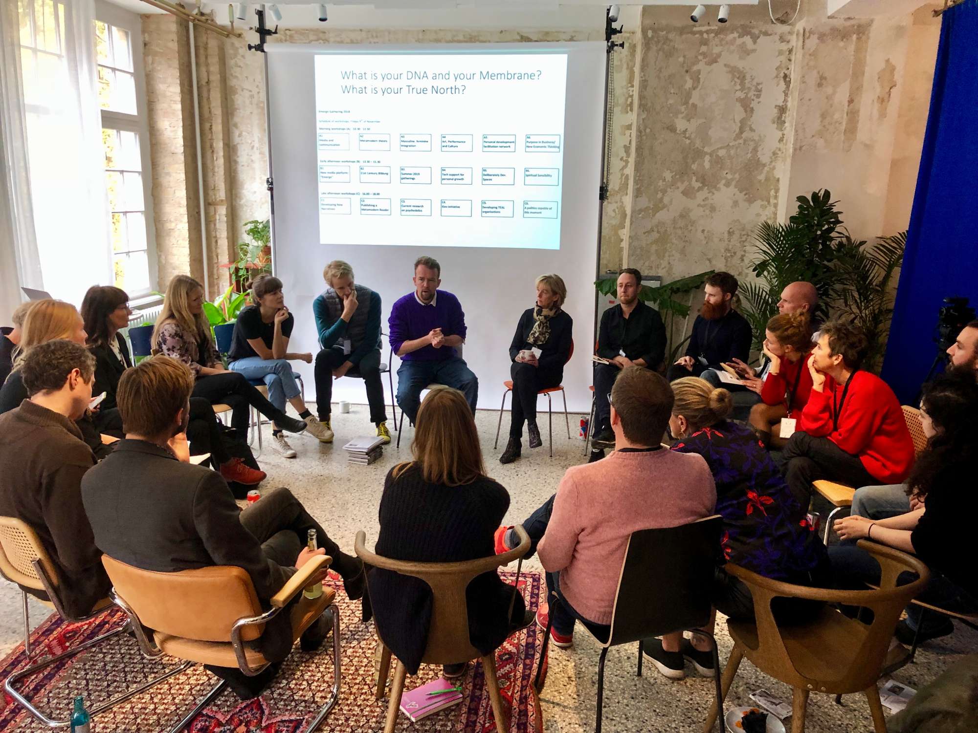 The opening circle, Berlin 2018