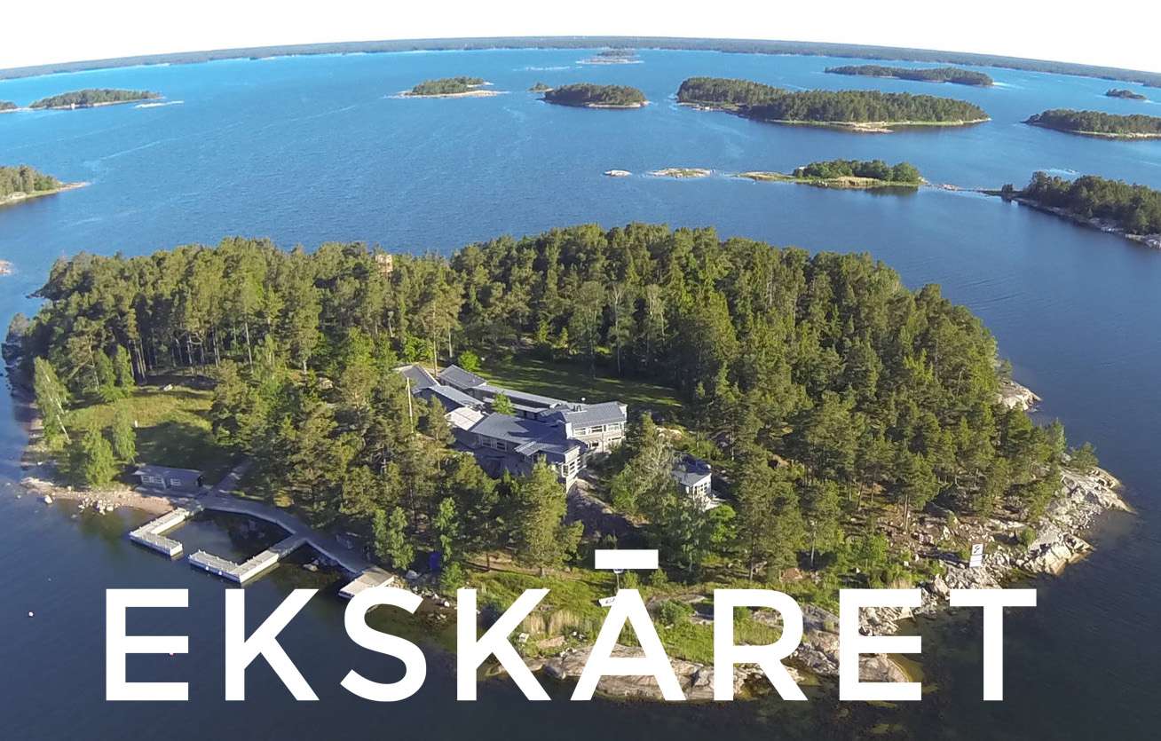 Ekskäret – Oak Island from the air