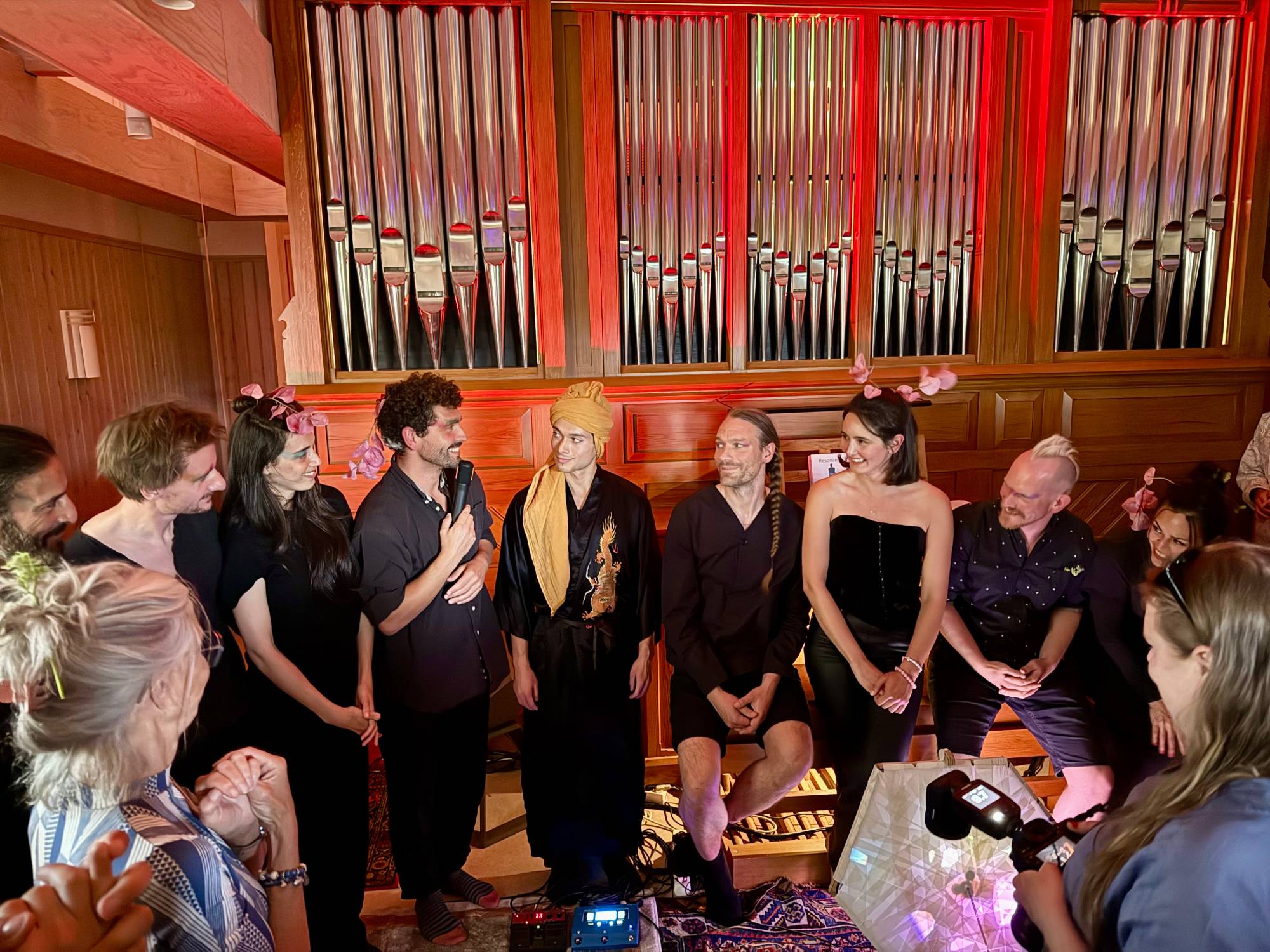 The music room