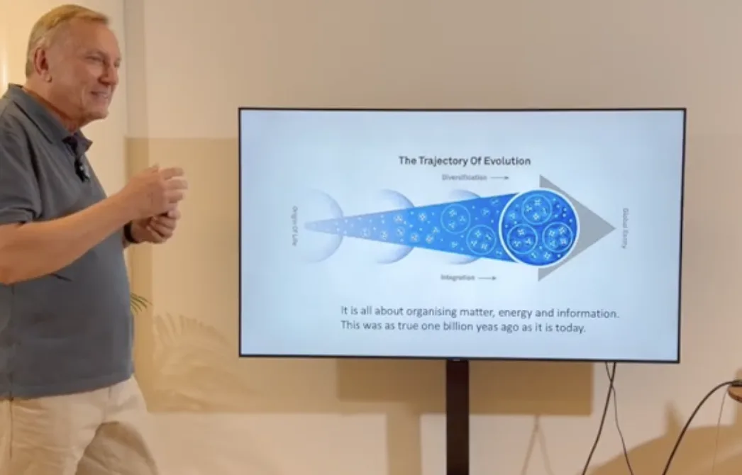 A session at Emerge Lakefront – The Trajectory of Evolution